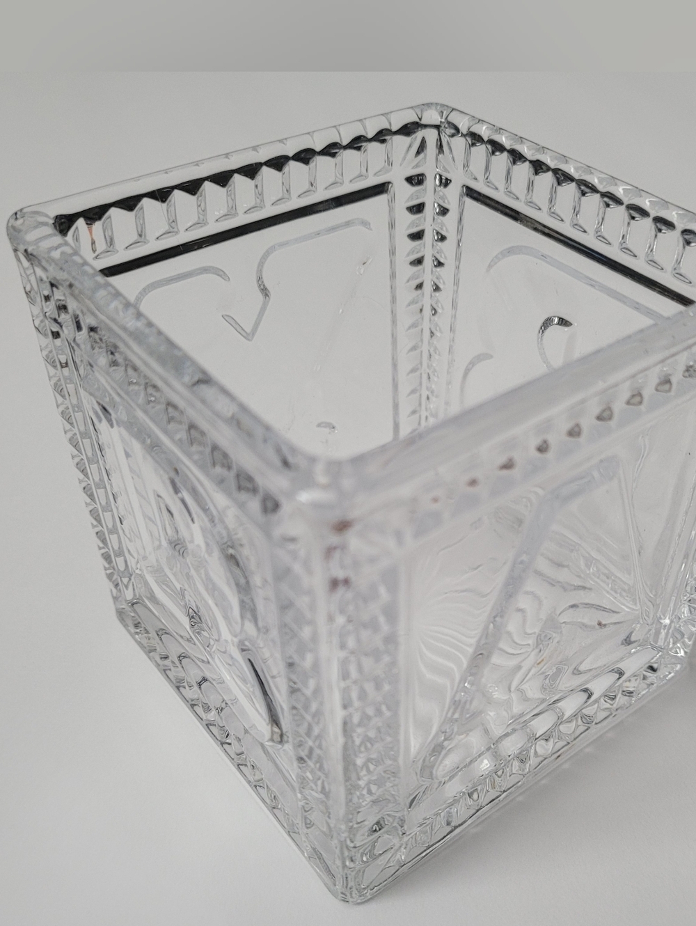 Baby Block Glass Decor